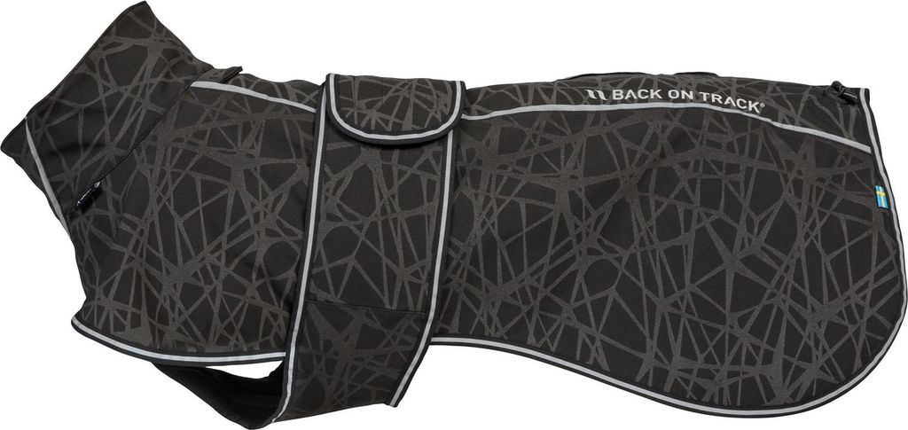 Back on Track BUDDY 2.0 Softshell-Hundemantel schwarz 33 cm