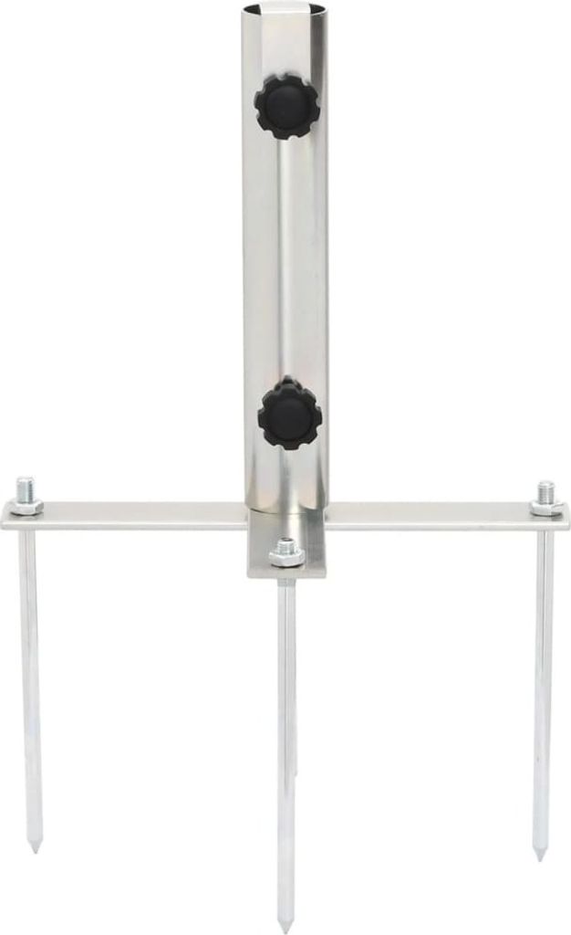 vidaXL Pied de parasol avec piquet de terre pour Ø32-38 mm Image du produit 