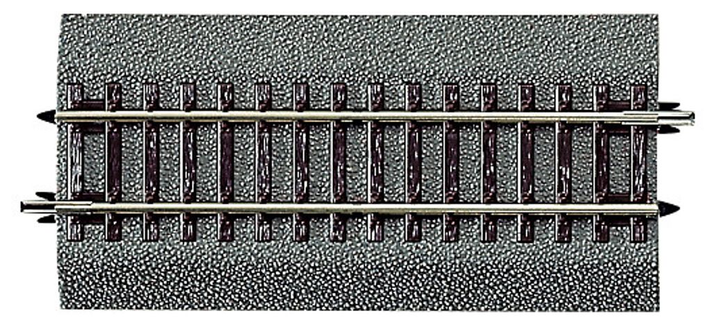 Roco 42512 H0 Line con massicciata Binario diritto 115 mm Produktbild 