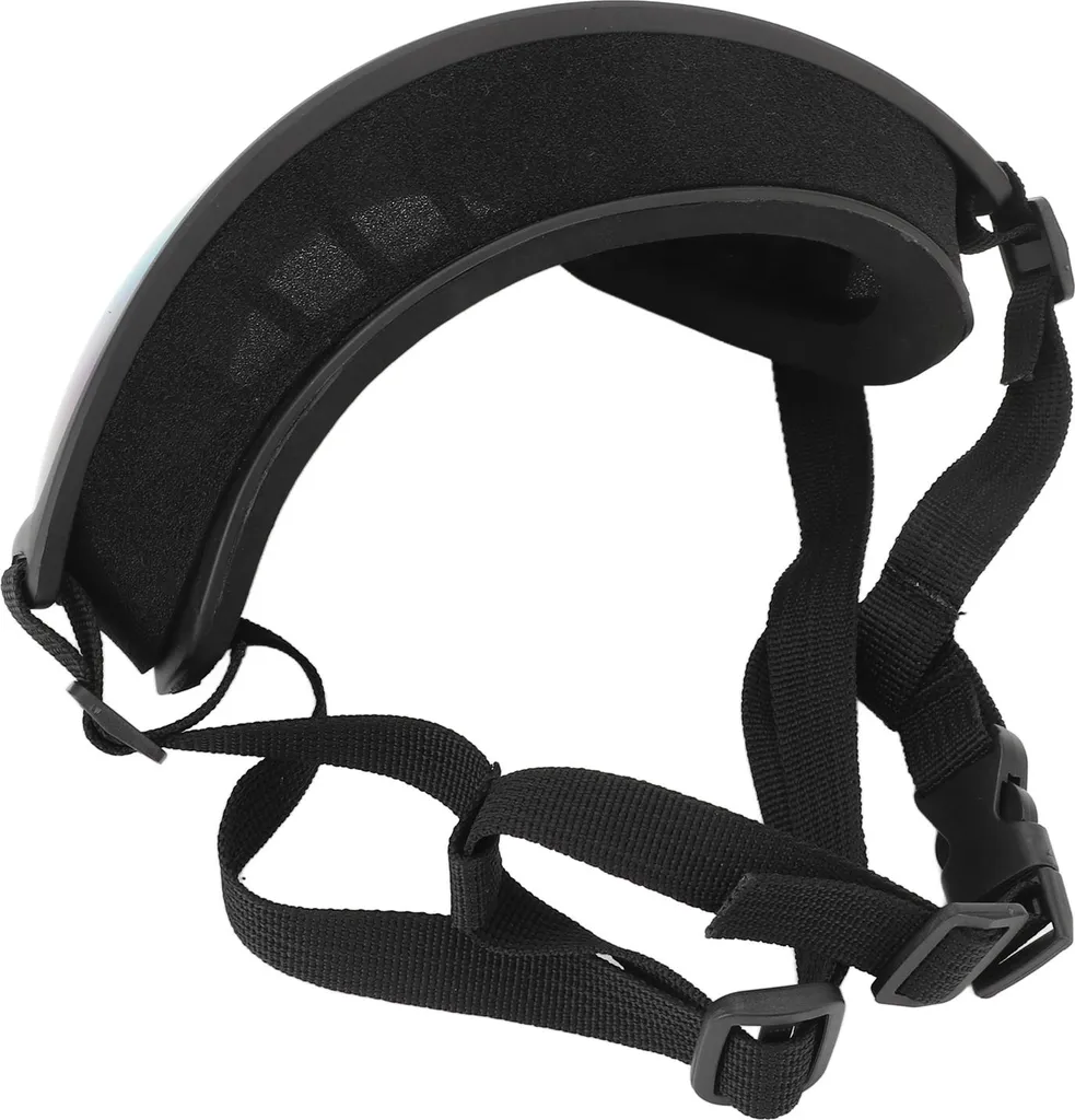 Lunettes de chien anti-UV à forte résistance à l'impact rouges