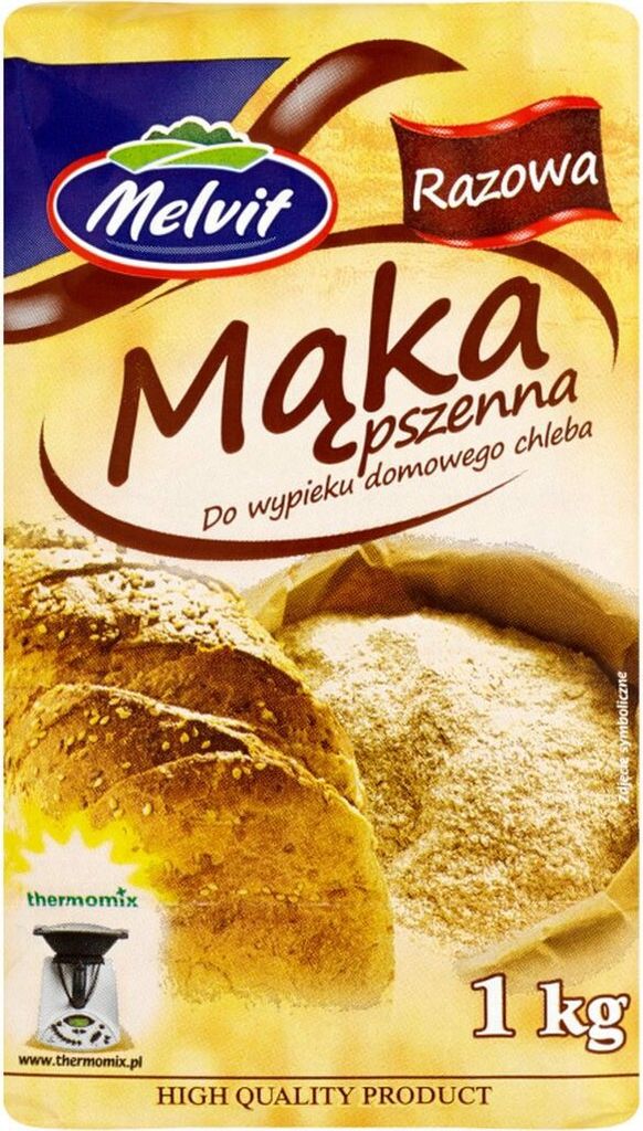Vollkornweizenmehl Für Brot 1 Kg Melvit