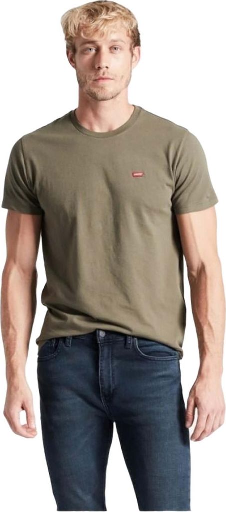 Levi's T-shirt 56605-0021 in Green color size large