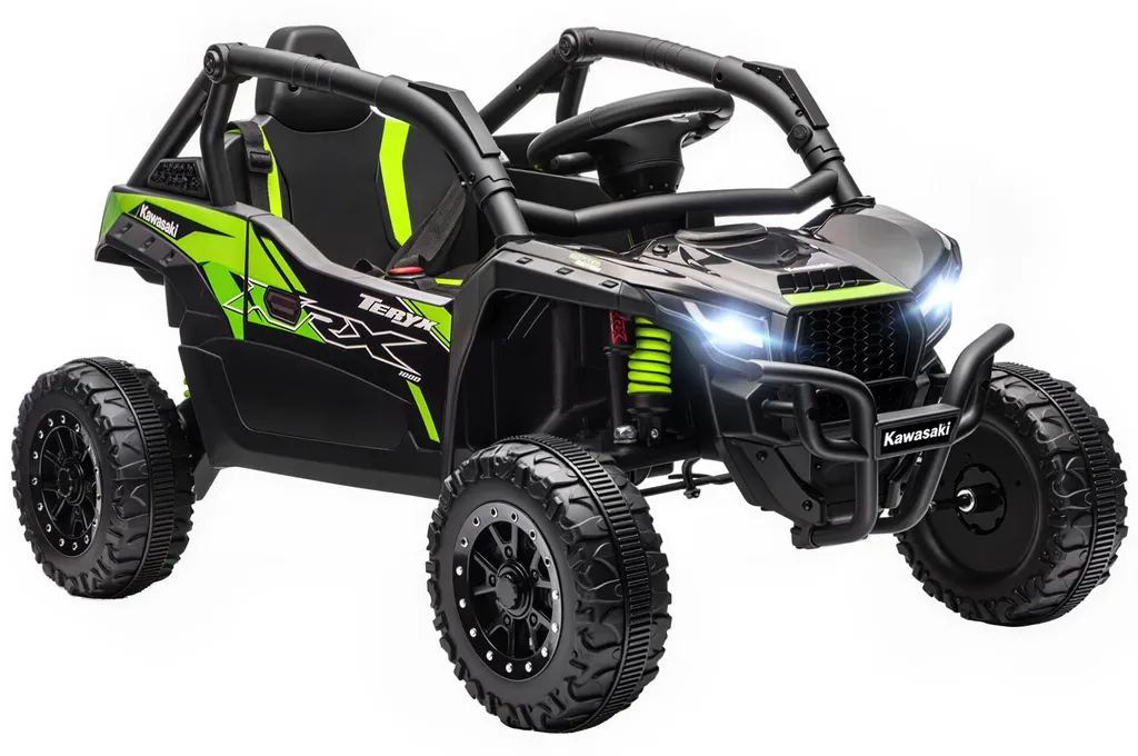 Voiture Électrique Enfant pour Extérieur Kawasaki Teryx KRX 1000 Noir 12V