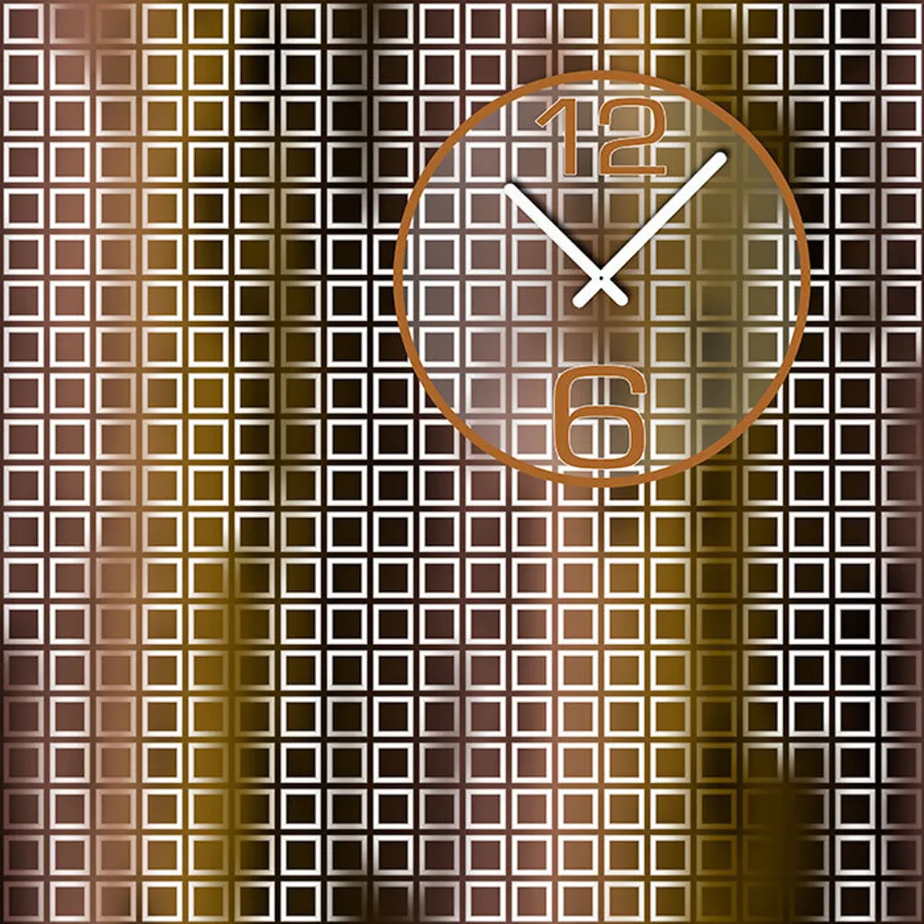 Decorare con lo Stile: Orologio da Parete Moderno Dixtime 50cm x 50cm