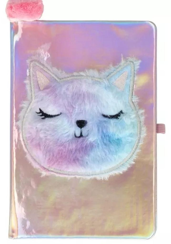 Notes A5 holograficzny Cat Produktbild 
