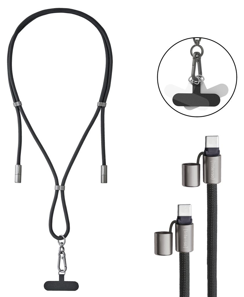 Intenso 7991000 cavo USB 1,65 m USB C Nero Immagine del prodotto 