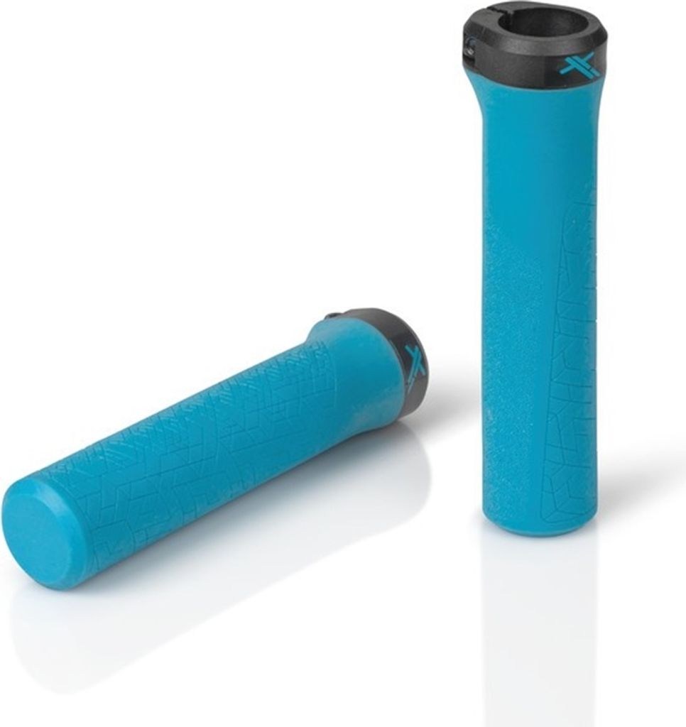 XLC GR-G26 Griffe Sport 1x Klemmung, 135 mm, Ø 22 mm, blau (1 Paar)