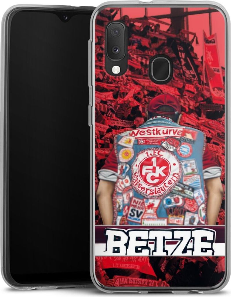 DeinDesign Handyhülle für Samsung Galaxy A20e Silikon Hülle Case Smartphone Schutzhülle 1. FC Kaiserslautern 1. FCK Offizielles Lizenzprodukt