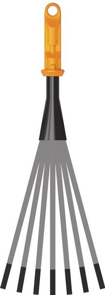 Fcherbesen OneClick Arbeitsbreite 124 mm Metall 7 Metallzinken