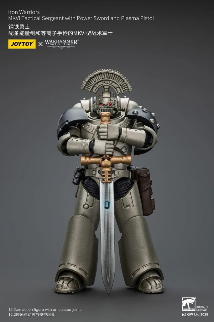Figurine Warhammer Horus Heresy Iron Warriors MKVI Sergeant 1/18