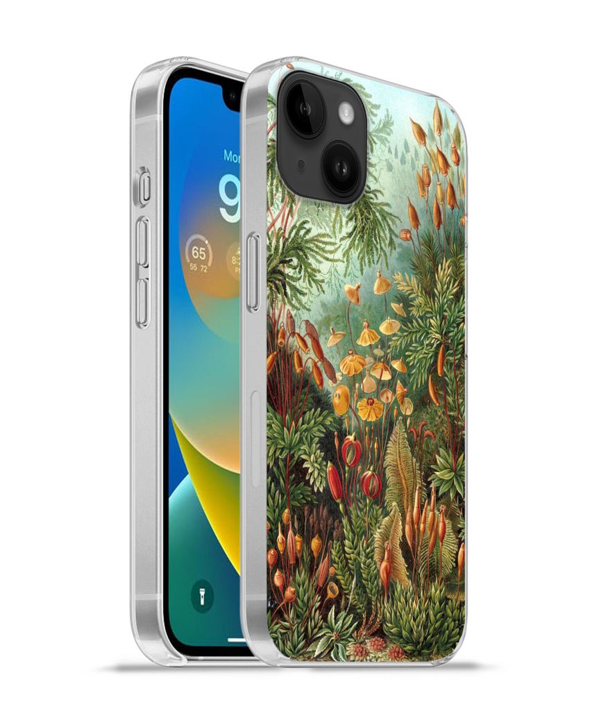 MuchoWow Handyhülle Schutzhülle Hülle für Apple iPhone 14 Plus - Soft case Muscinae - Kunst - Alte Meister Silikon Softcase Handy Hülle - Ab...