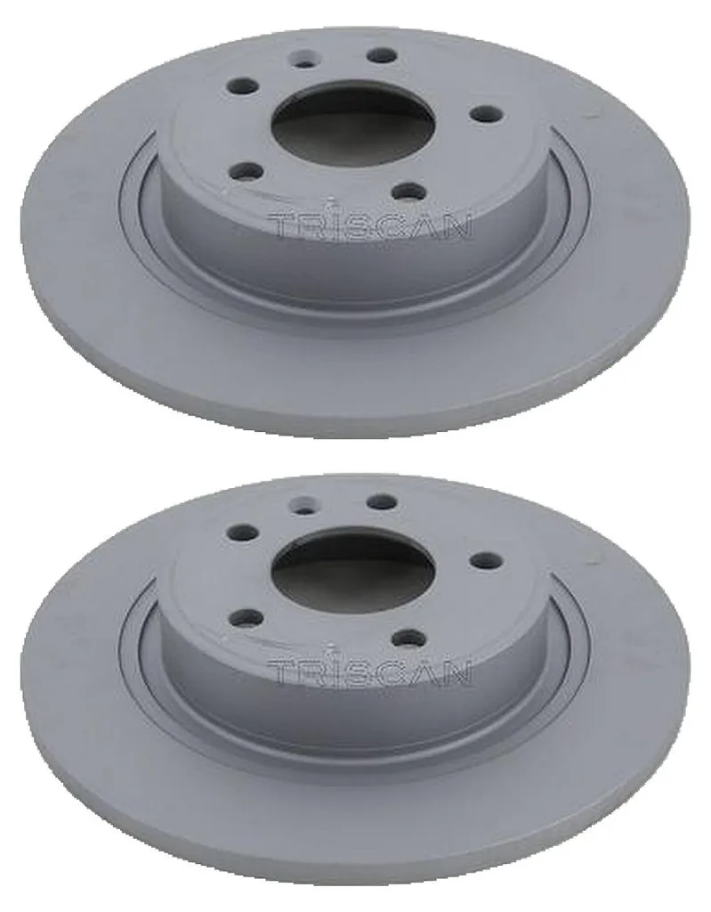 2x TRISCAN 8120 24162C Disque de Frein pour OPEL Astra J Sports Tourer