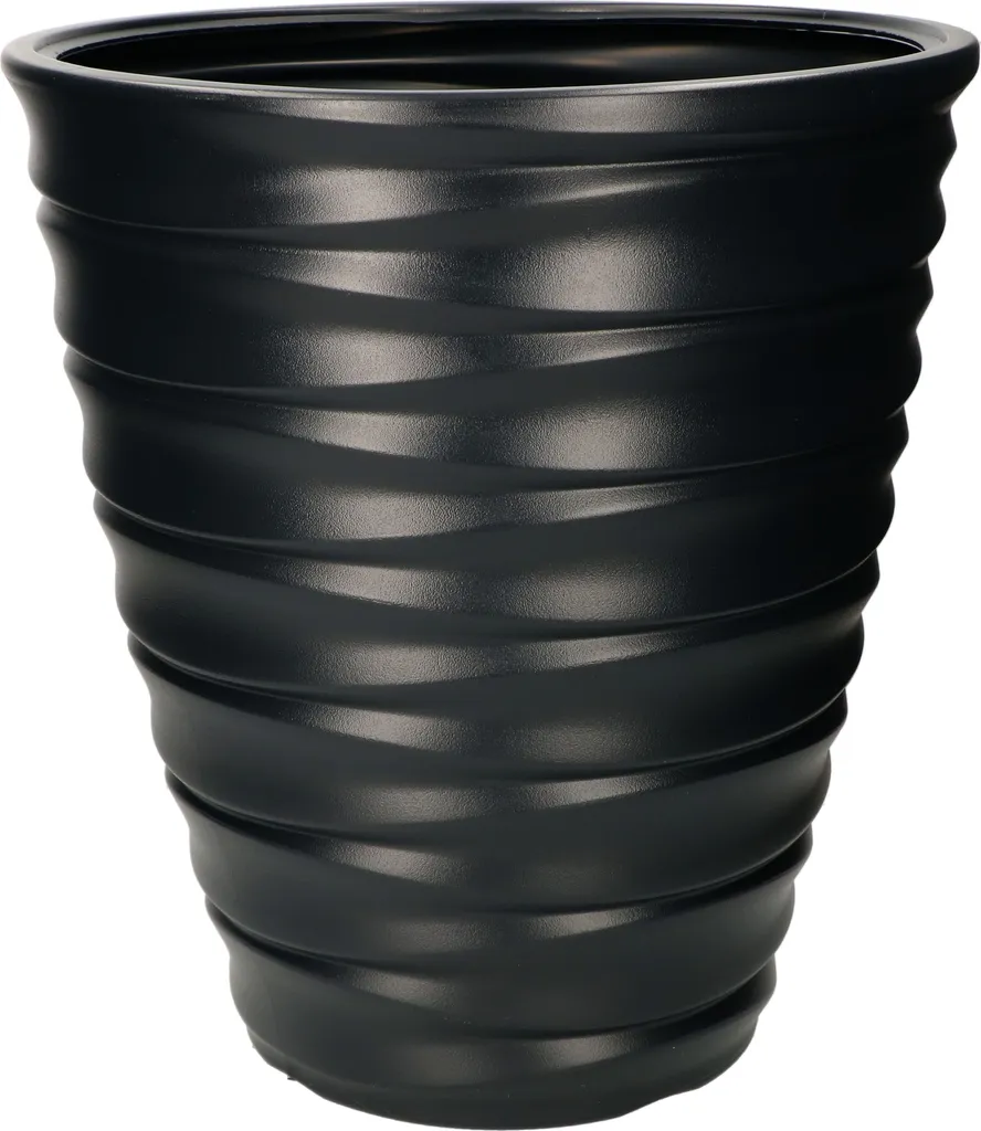 Pot de Fleurs Antigel Noir KOTARBAU 38cm - Structure 2en1 Haute Résistance