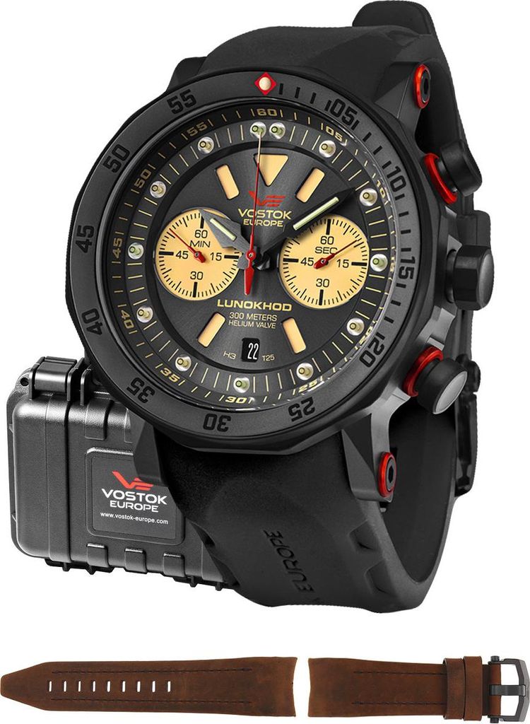 Vostok Europe Herrenuhr 6S21-620C629S schwarz Produktbild 