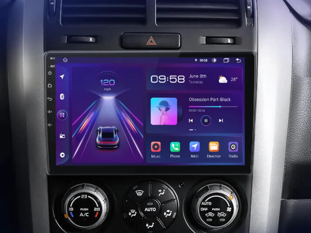 Poste Radio Android Suzuki Grand Vitara 3 avec Bluetooth et Écran Tactile - 6