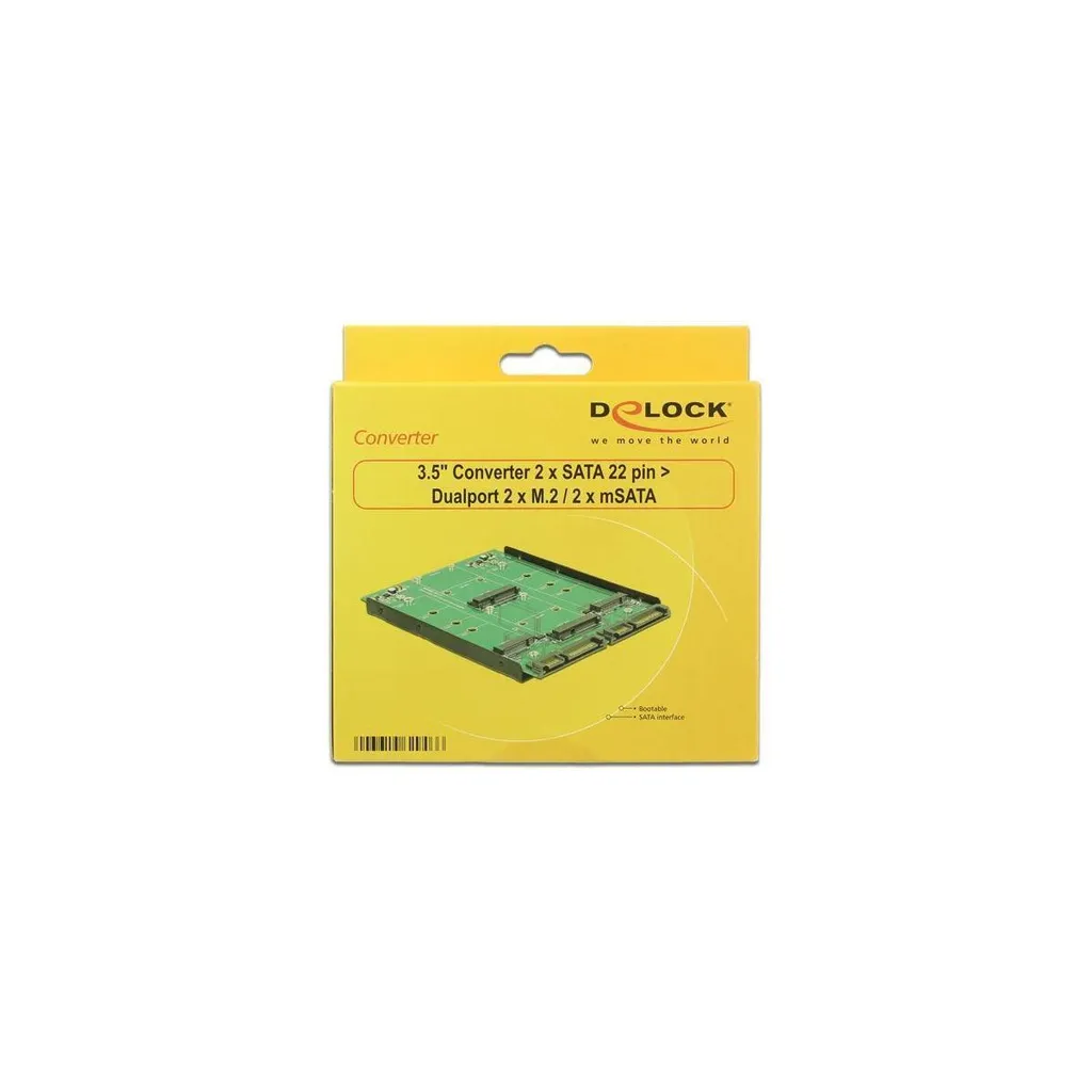 Solution pour connecter deux SSD M.2 mSATA sur port SATA 22 Pin 62946 - 2