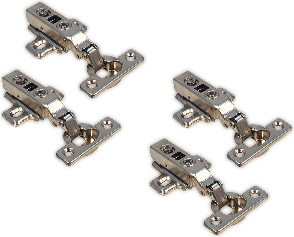 IHC Topfband 26mm Eckanschlag Topfbänder mit hydraulisch Dämpfer Scharniere, 4 Stück