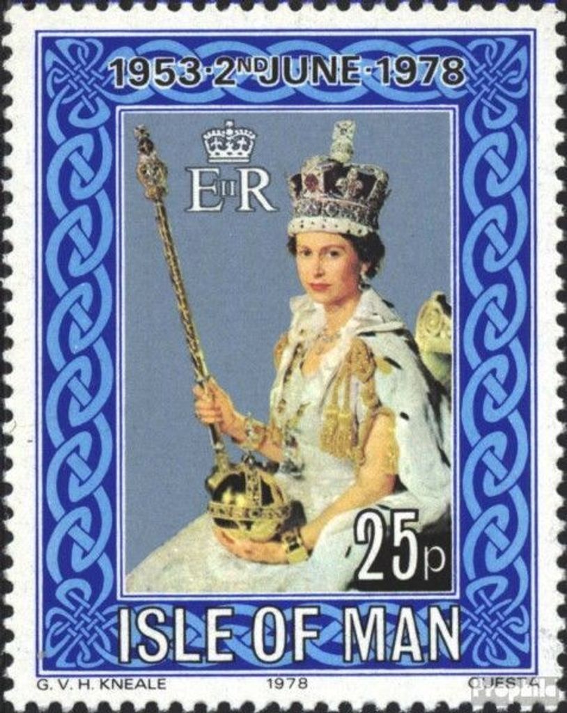 Briefmarken GB - Isle of Man 1978 Mi 128 (kompl.Ausg.) postfrisch Krönung