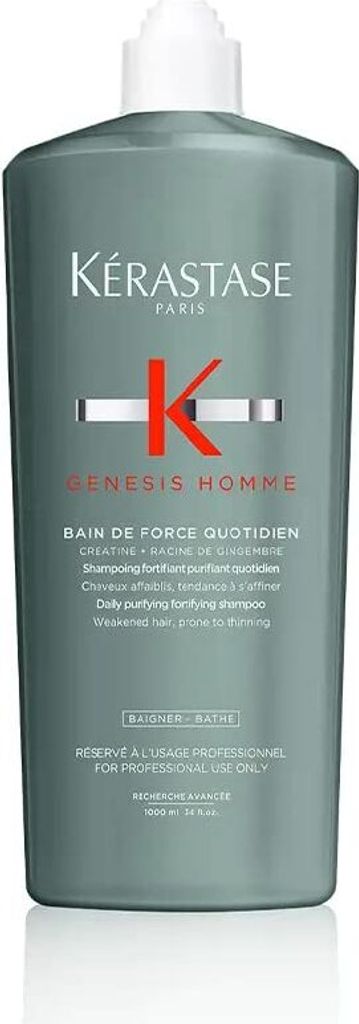 Kérastase Genesis Homme Bain De Force Quotidien szampon Zdjęcie produktu 