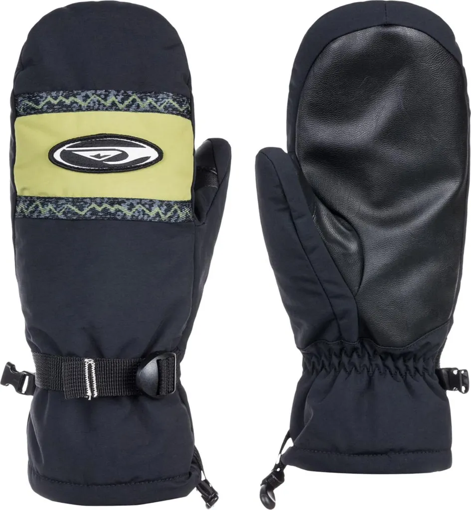 Gants de Ski Imperméables Quiksilver Broad Peak Homme Noir - Chaleur M