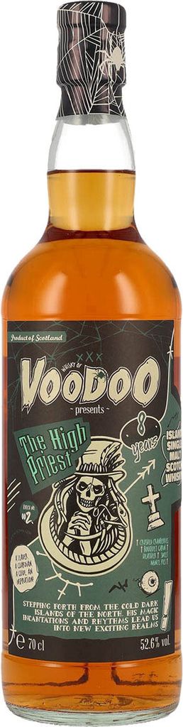 Whisky of Voodoo The High Priest - 8 Jahre - Island Single Malt Whisky