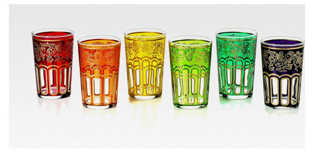 Teegläser Set HASSIEB, 6 Stück
