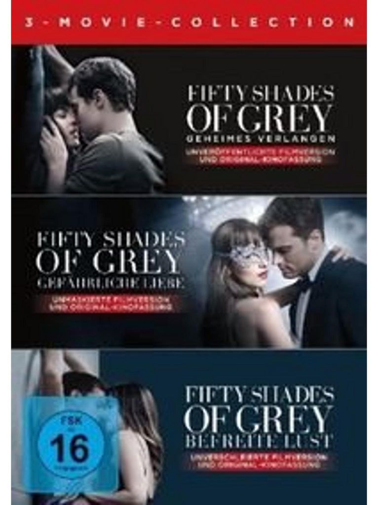Fifty Shades of Grey -  3 Movie - Collection Produktbild 
