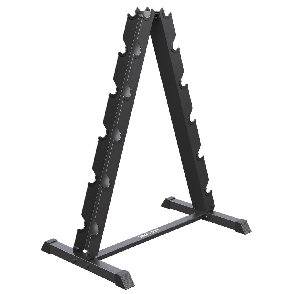 GORILLA SPORTS Kurzhantel Ständer - für 12 Hanteln, aus Stahl, bis 300 kg - Hantel Rack, Hantelständer, Hantelablage, Gewicht Halterung, Hante...