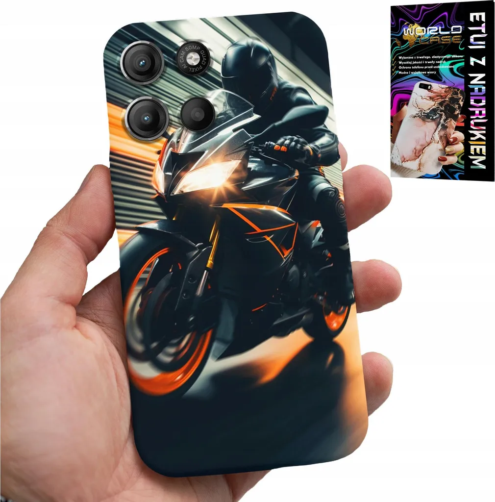 Caso per Motorola Edge 60 Pro 5G - Moto Ventola Moto + Foil - 1