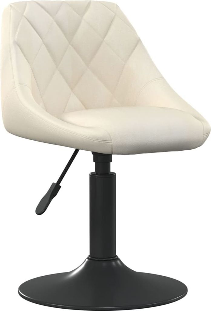 Möbel-Stil Esszimmerstuhl Creme Samt"2024"Neu CC5719462