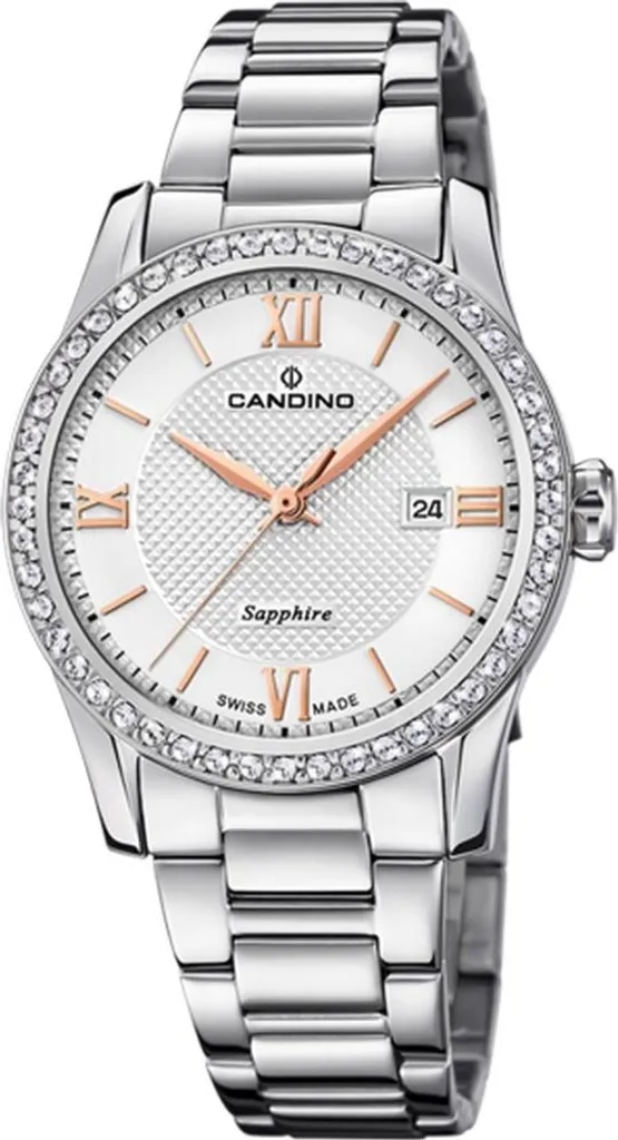Montre bracelet femme Candino C4740/1 classique chic de style suisse
