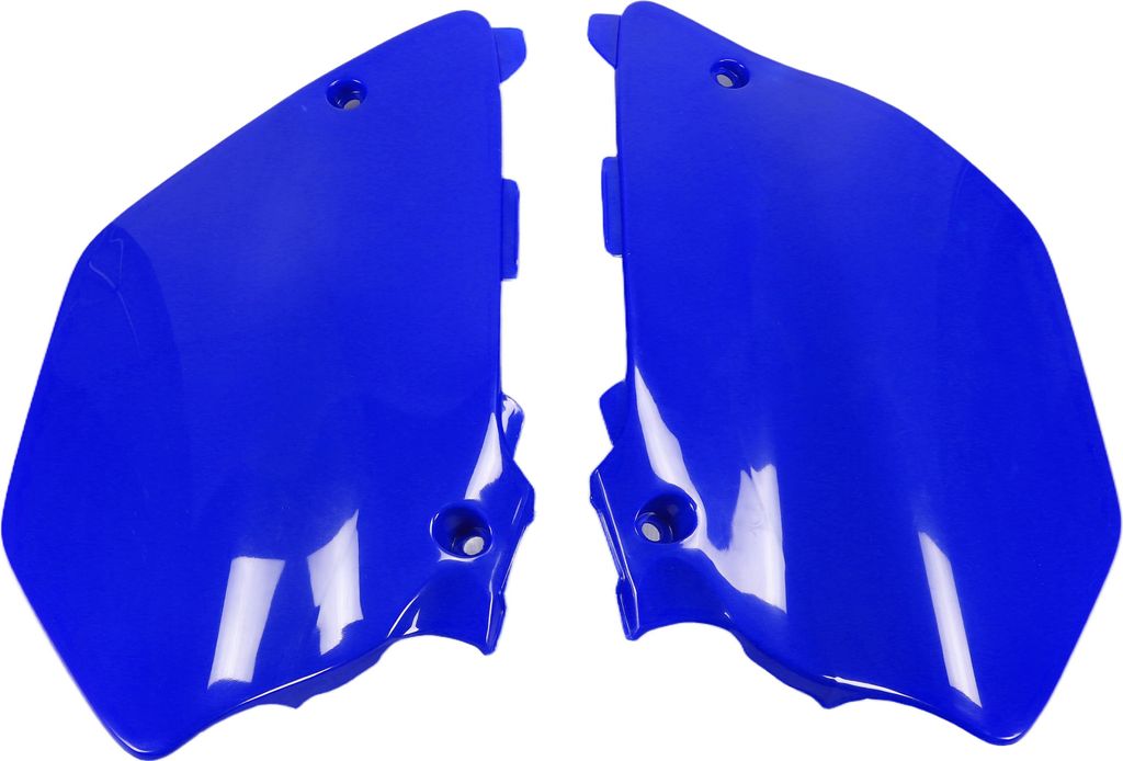 Seitenverkleidung UFO PLAST Verkleidung 2-teilig für Yamaha YZ WR 125 / 250 ccm Bj. 2002 - 2014, Farbe:blau OEM