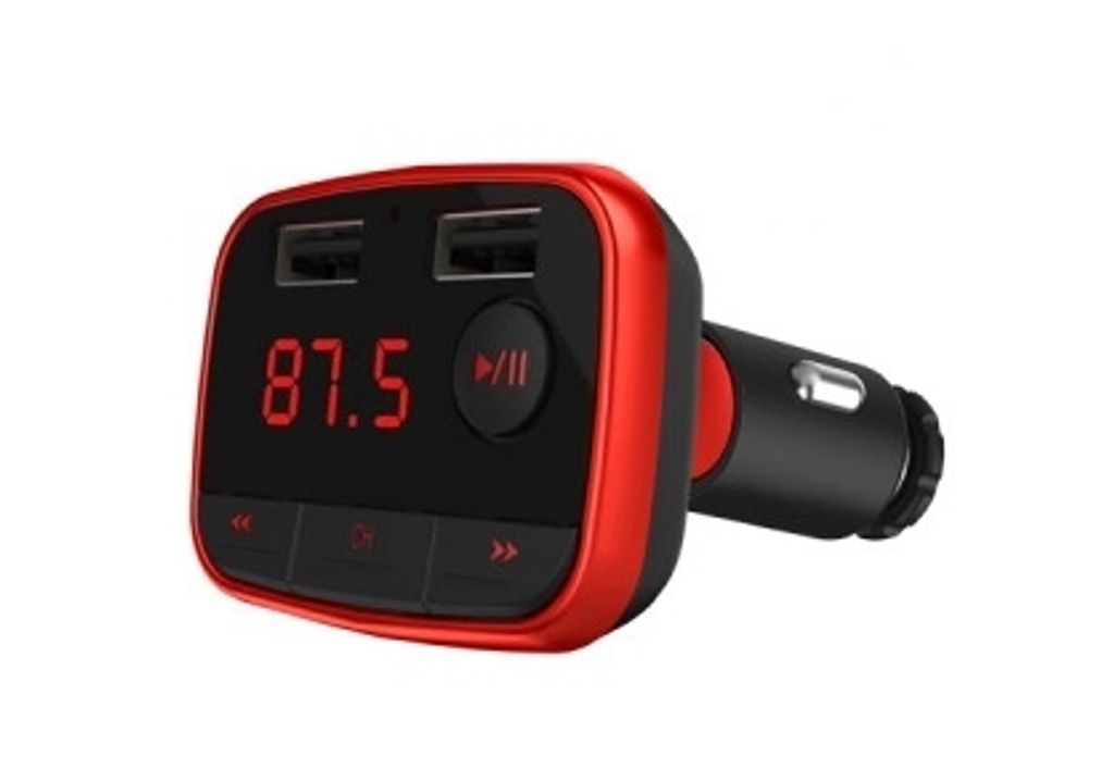 Elmak Transmiter FM SAVIO TR-10 Bluetooth, ładowarka Zdjęcie produktu 