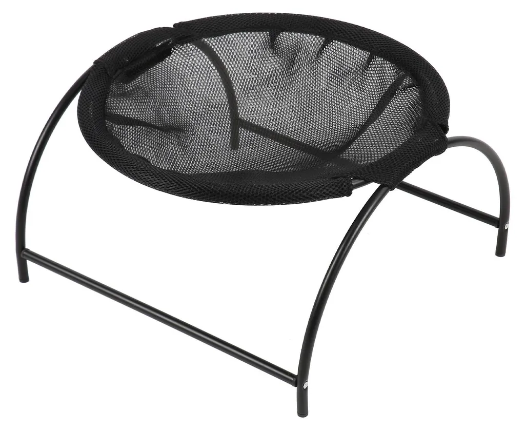 Lit chat surélevé anti-humidité et poils - Hamac inox facile à nettoyer