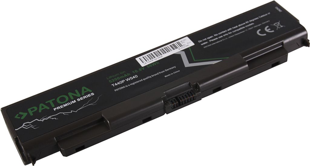 PATONA 2825, Akku, Lenovo, L440, L540, T440p, T540p, W540 Produktbild 