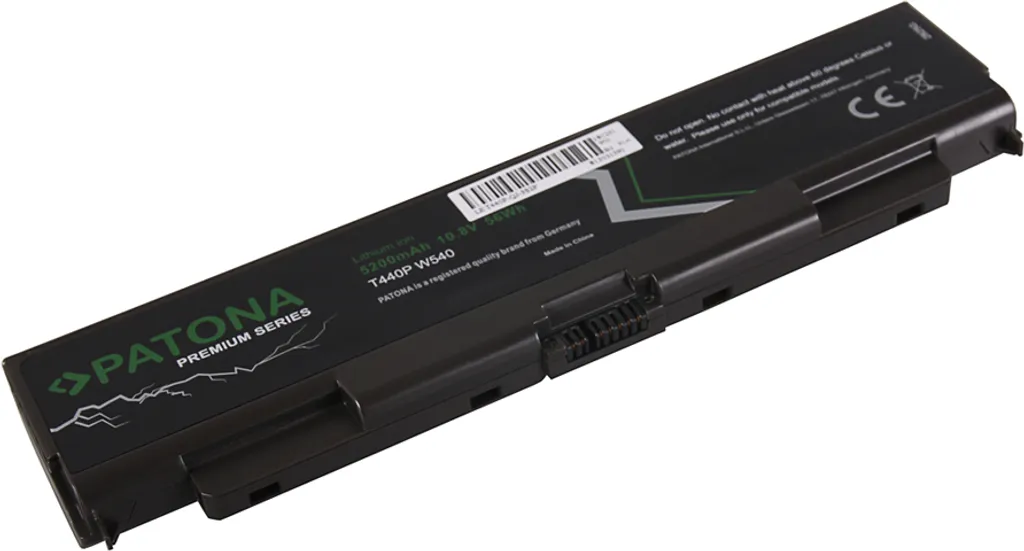 Batterie pour ThinkPad L440 T440p autonomie longue durée 5200mAh 10,8V