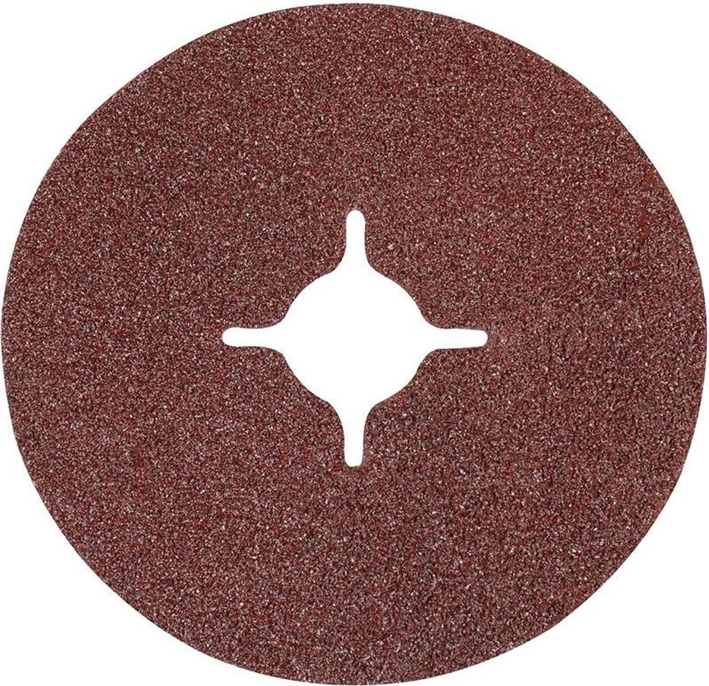 Silverline Fiberschleifscheiben, 115 x 22,2 mm, 10er-Pckg. 60er-Körnung