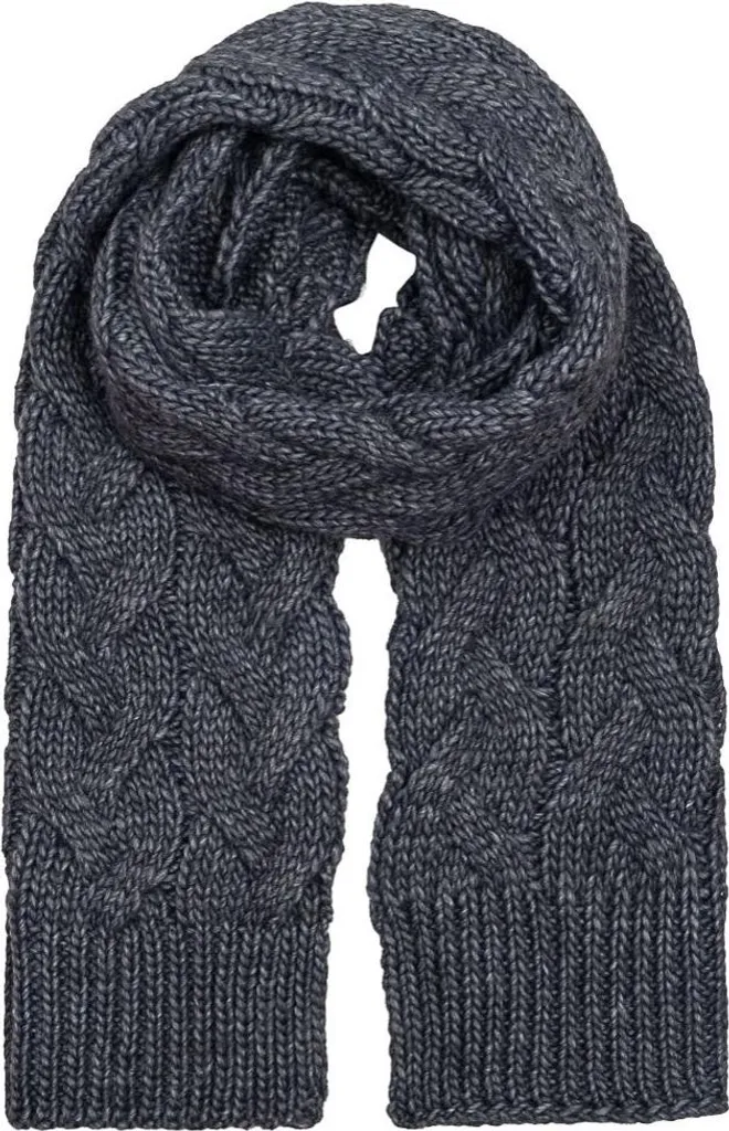 Idea Regalo Inverno: Set BRAID DARK GREY Sciarpa e Berretto - 3