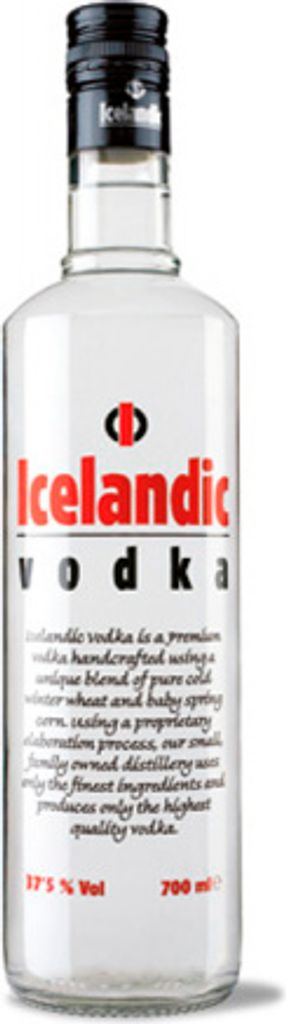 Vodka Icelandic Wodka Spanien 70.00 cl 37.5 %