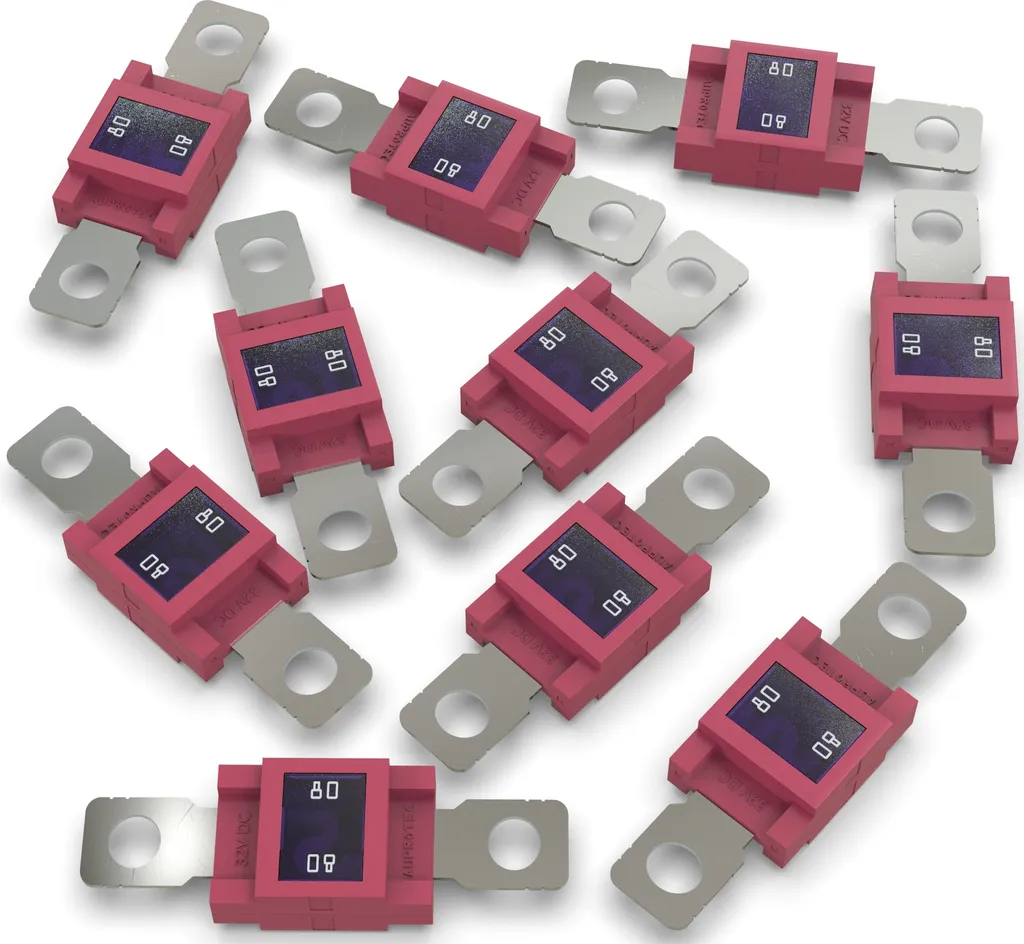 Fusible Mega 80A pour éviter les surchauffes électriques - Pack de 10