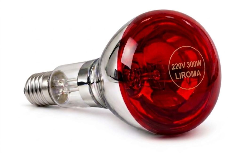 LIROMA® Infrarotlampe - 300W - Infrarotstrahler - Produktbild 