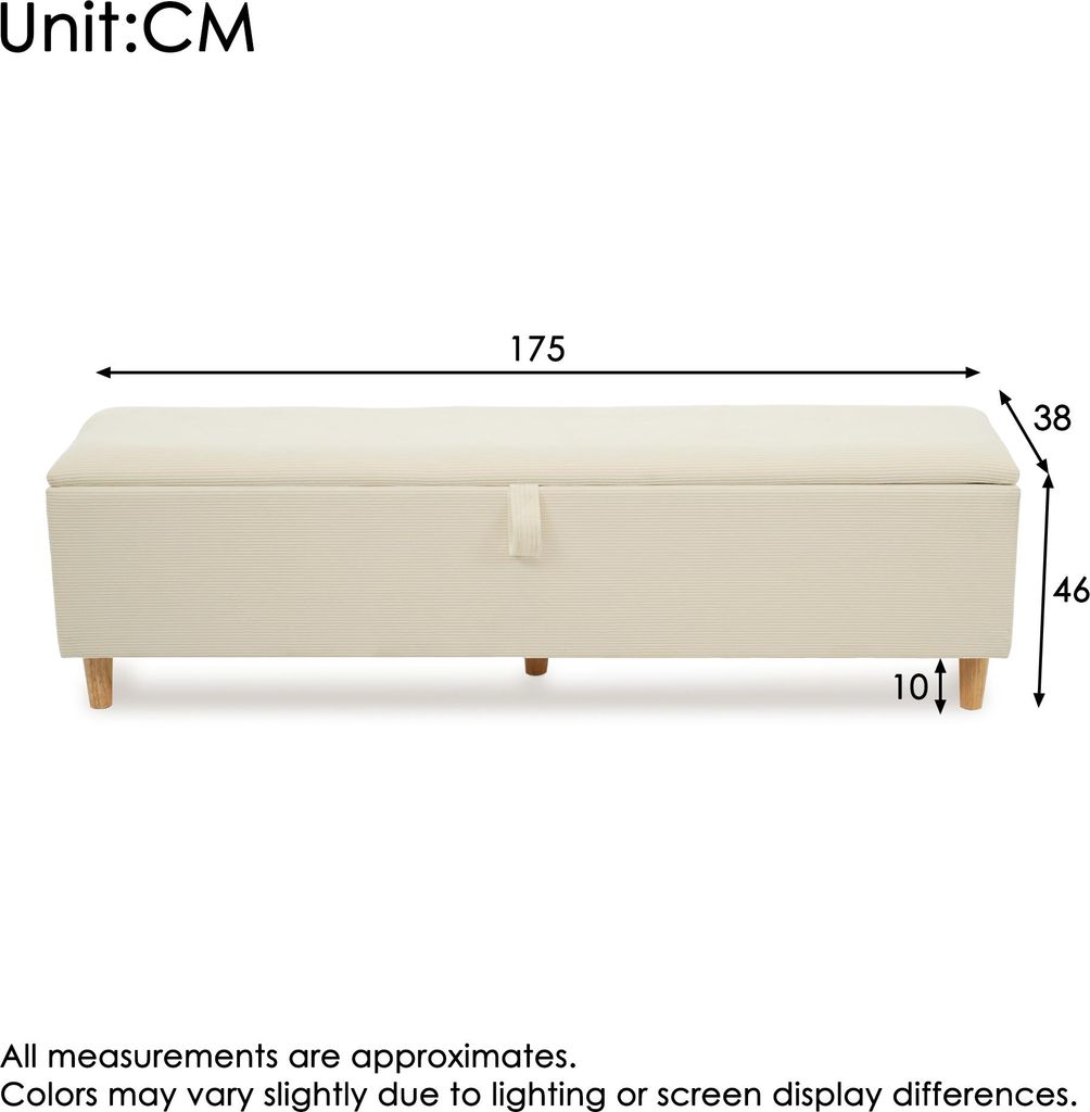 okwish Mobiletto porta scarpe da panca con contenitore Immagine del prodotto 