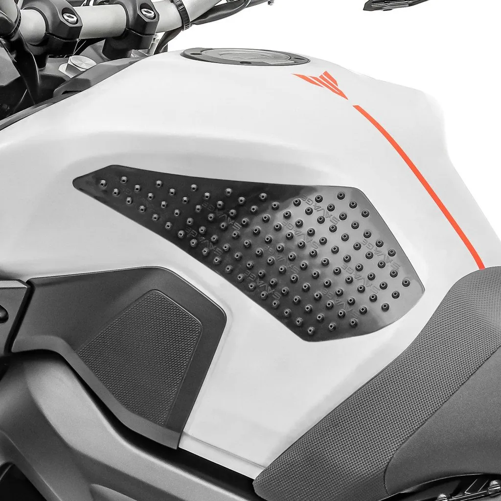 Grip Pad L noir pad de réservoir latéral moto antidérapant universel