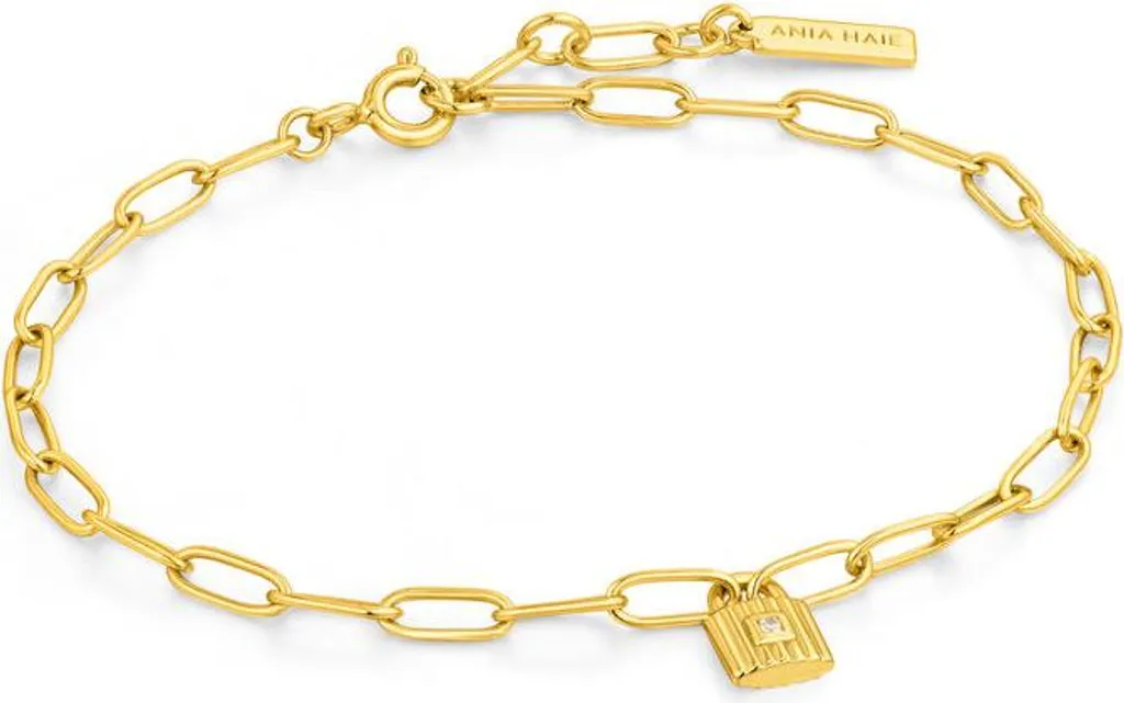 Bracciale Ania Haie B032-01G in Argento Oro: Acquista Online Elegante 19cm