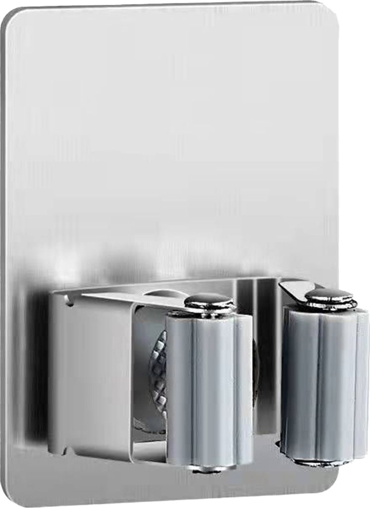 Mopphalter, stanzfrei, starkes Lager, einfache Installation, Mehrzweck-Wandhalterung aus Edelstahl, Mopp-Organizer-Haken, Zubehör für Küche und Bad