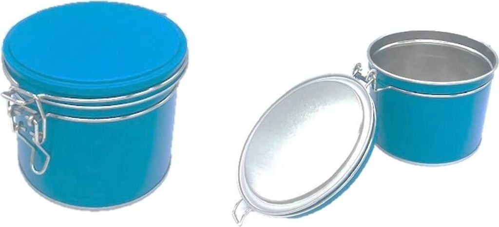 Teedose mit Bügelverschluss in der Farbe mint Vorratsdose für losen Tee 150g Tee Aufbewahrung mit Aromadeckel - aromadicht/luftdicht von James Pr...