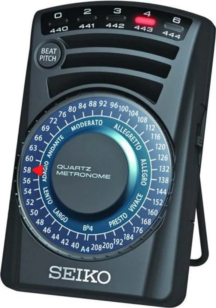 Seiko SQ-60 Métronome noir : travaillez votre instrument avec précision
