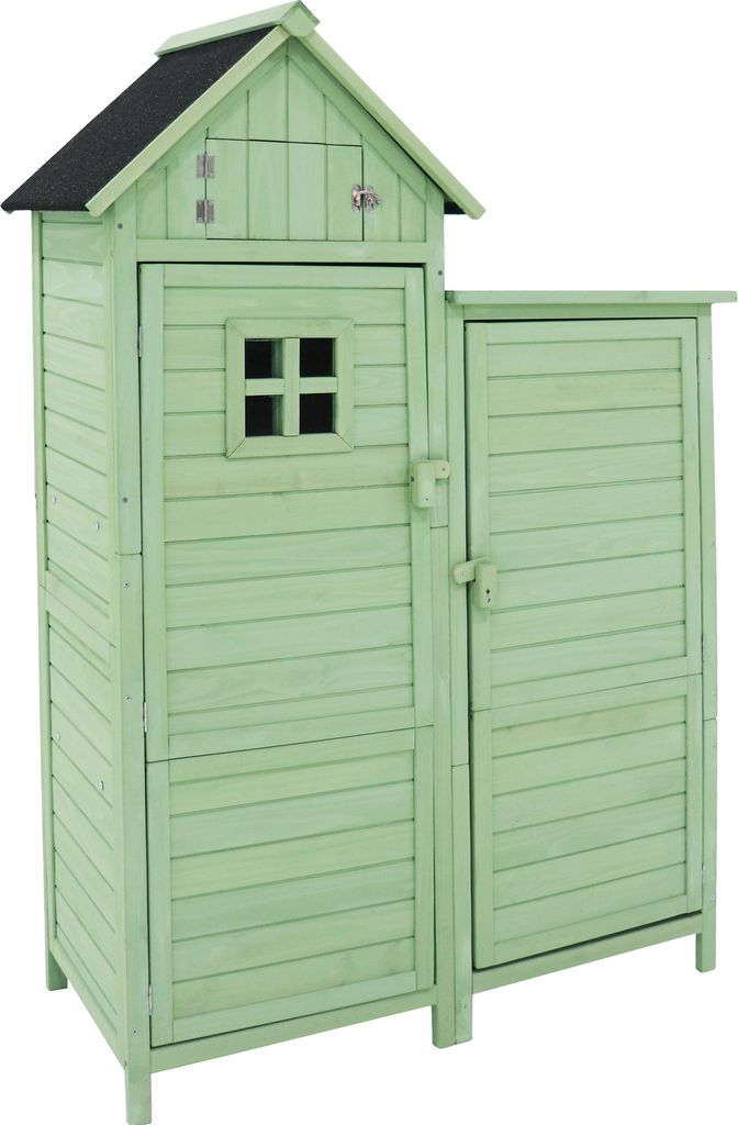Flieks Geräteschrank Holz Gartenschrank Wetterfest, Produktbild 9