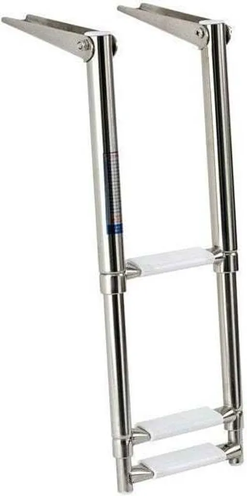 Échelle de bain télescopique étroite Osculati en inox à 3 échelons
