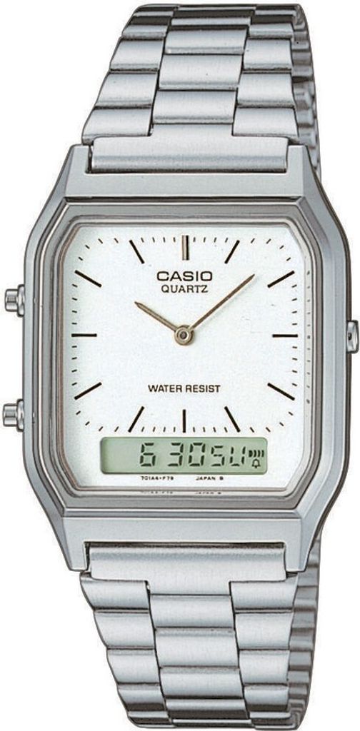 Herrenuhr analog-digital Edelstahl Casio AQ-230A-7DMQYES Produktbild 